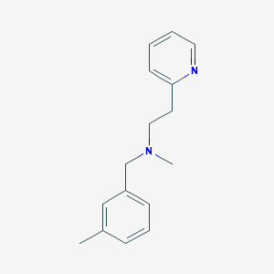 METHYL[(3-METHYLPHENYL)METHYL][2-(PYRIDIN-2-YL)ETHYL]AMINE - 