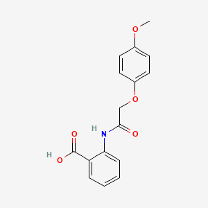 2-[[2-(4-methoxyphenoxy)acetyl]amino]benzoic Acid - 69764-06-3