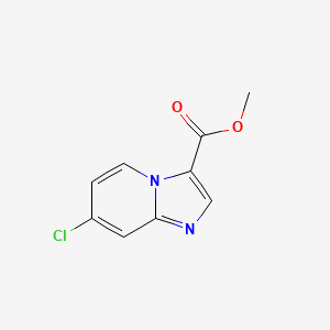 Methyl 7-chloroimidazo[1,2-a]pyridine-3-carboxylate - 1206248-78-3