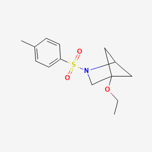 4-ethoxy-2-(4-methylbenzenesulfonyl)-2-azabicyclo[2.1.1]hexane - 2763760-33-2