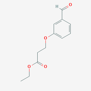 Ethyl 3-(3-formylphenoxy)propanoate - 