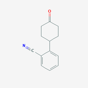 2-(4-Oxo-cyclohexyl)-benzonitrile - 