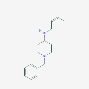 1-Benzyl-N-(3-methylbut-2-en-1-yl)piperidin-4-amine - 919510-95-5