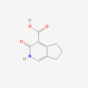 3-oxo-2H,3H,5H,6H,7H-cyclopenta[c]pyridine-4-carboxylic acid - 