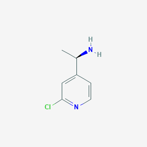 (R)-1-(2-Chloropyridin-4-YL)ethan-1-amine - 