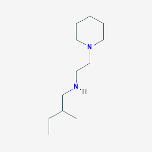 (2-Methylbutyl)[2-(piperidin-1-yl)ethyl]amine - 