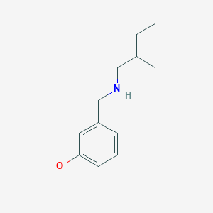 [(3-Methoxyphenyl)methyl](2-methylbutyl)amine - 