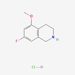 7-Fluoro-5-methoxy-1,2,3,4-tetrahydroisoquinoline hydrochloride - 