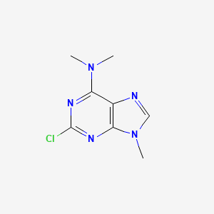 2-Chloro-N,N,9-trimethyl-9H-purin-6-amine - 32186-94-0