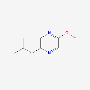 Pyrazine, 2-methoxy-5-(2-methylpropyl)- - 36330-05-9