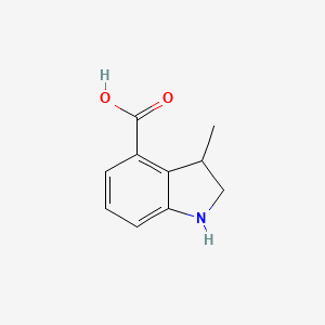 1H-Indole-4-carboxylic acid, 2,3-dihydro-3-methyl- - 