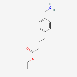 Ethyl 4-(4-(aminomethyl)phenyl)butanoate - 