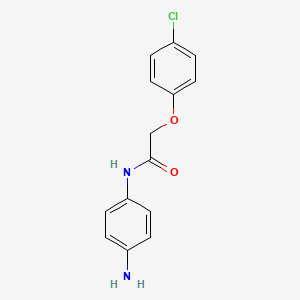 N-(4-Aminophenyl)-2-(4-chlorophenoxy)acetamide - 953717-19-6