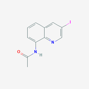 N-(3-iodoquinolin-8-yl)acetamide - 1393845-70-9