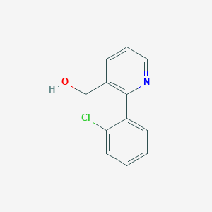 [2-(2-Chlorophenyl)pyridin-3-yl]methanol - 1628012-07-6