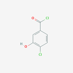 4-Chloro-3-hydroxybenzoyl chloride - 888731-75-7