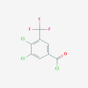 3,4-Dichloro-5-(trifluoromethyl)benzoyl chloride - 1706458-07-2