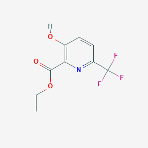 Ethyl 3-hydroxy-6-(trifluoromethyl)picolinate - 1804096-65-8