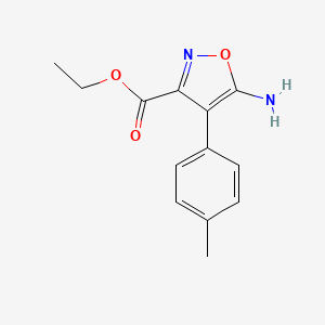 Ethyl 5-amino-4-P-tolylisoxazole-3-carboxylate - 763109-08-6