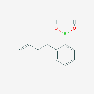 (2-(But-3-en-1-yl)phenyl)boronic acid - 1334402-81-1