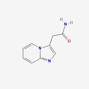 2-(Imidazo[1,2-a]pyridin-3-yl)acetamide - 21801-86-5