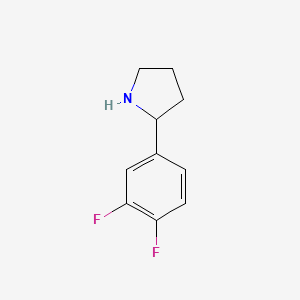 2-(3,4-Difluorophenyl)pyrrolidine - 298690-75-2