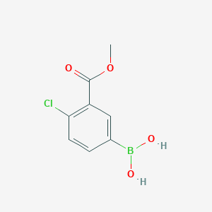 4-Chloro-3-(methoxycarbonyl)phenylboronic acid - 874219-45-1