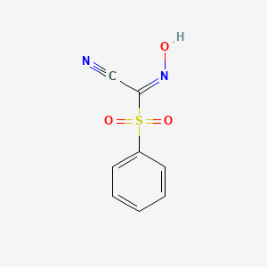 2-Hydroxyimino-2-(phenylsulfonyl)acetonitrile - 74755-16-1