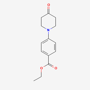 Ethyl 4-(4-oxopiperidin-1-yl)benzoate - 25437-95-0