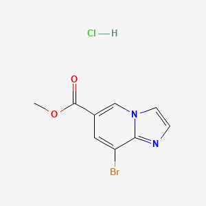 Methyl 8-bromoimidazo[1,2-a]pyridine-6-carboxylate hydrochloride - 2060024-86-2