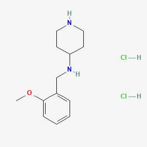 N-(2-Methoxybenzyl)piperidine-4-amine dihydrochloride - 1233953-07-5