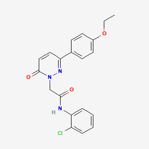 N-(2-chlorophenyl)-2-[3-(4-ethoxyphenyl)-6-oxo-1,6-dihydropyridazin-1-yl]acetamide - 941930-13-8