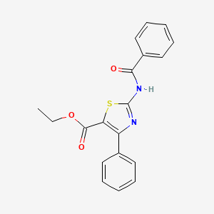 Ethyl 2-benzamido-4-phenylthiazole-5-carboxylate - 312929-36-5