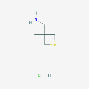 (3-Methylthietan-3-yl)methanamine hydrochloride - 2219373-59-6