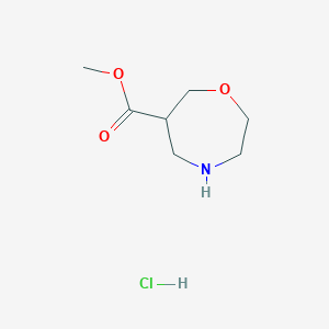 Methyl 1,4-oxazepane-6-carboxylate hydrochloride - 2149643-75-2