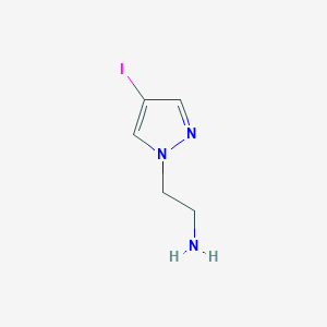 2-(4-iodo-1H-pyrazol-1-yl)ethanamine - 1221715-56-5