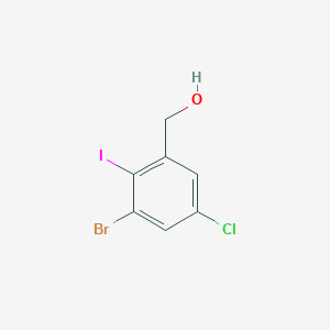 (3-Bromo-5-chloro-2-iodophenyl)methanol - 213771-19-8