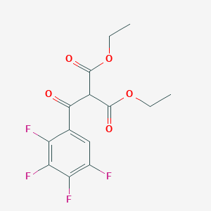 Diethyl (2,3,4,5-tetrafluorobenzoyl)malonate - 94695-49-5