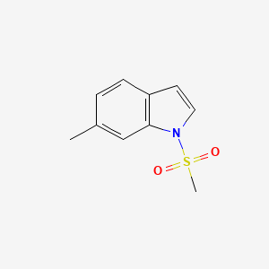 1H-Indole, 6-methyl-1-(methylsulfonyl)- - 88131-64-0